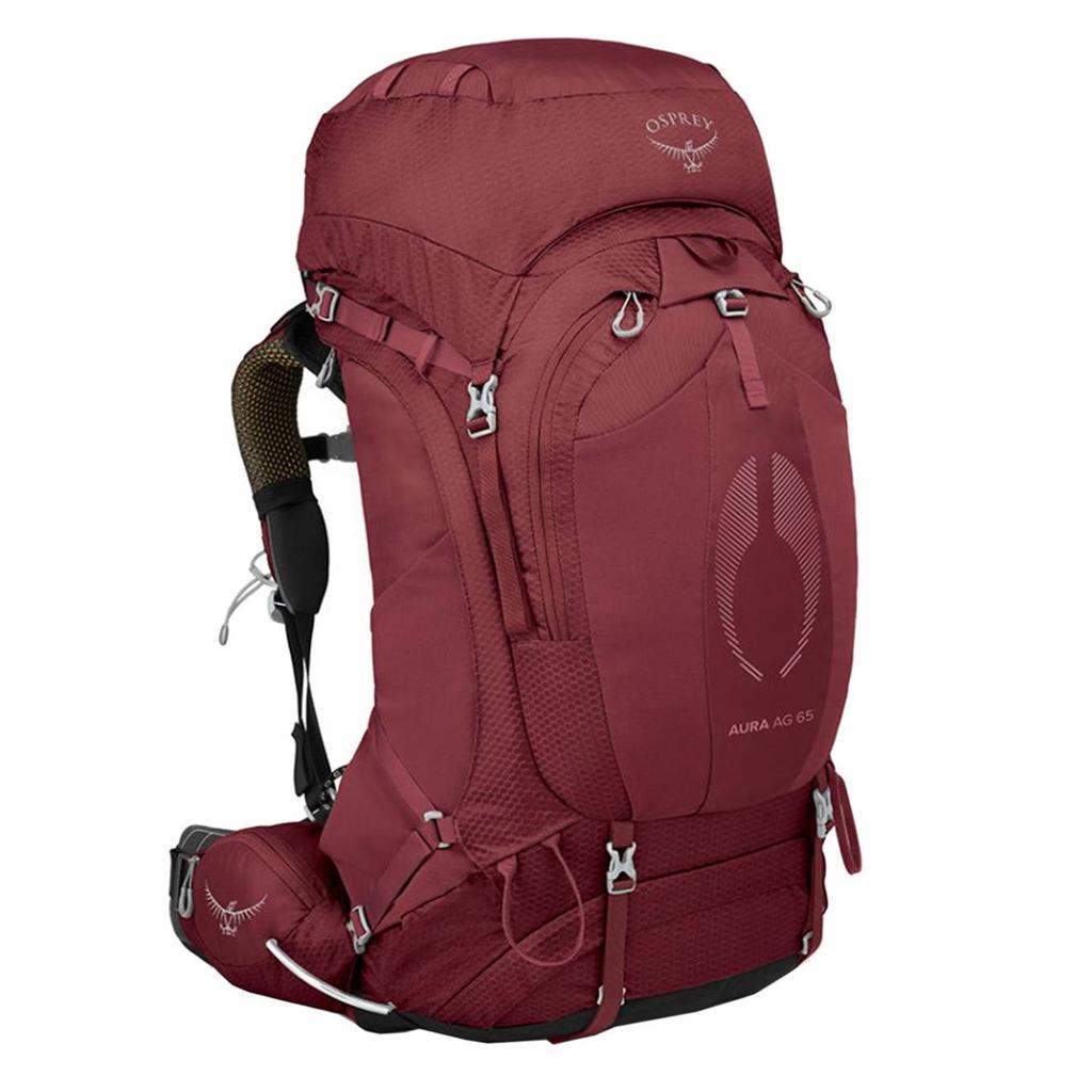 Osprey backpack Aura AG 65L WXS/S rood