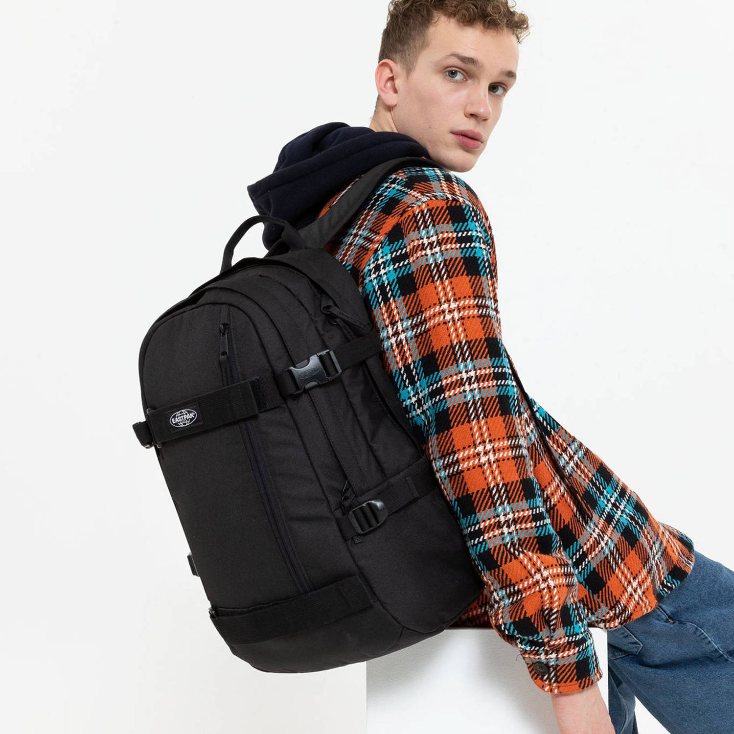 Eastpak rugzak Getter CS mono black
