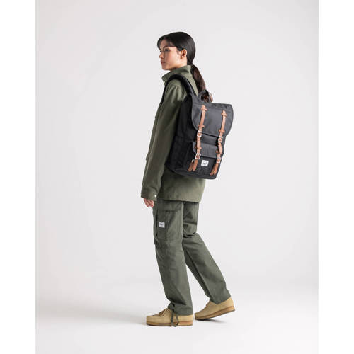 Herschel rugzak Little America Mid zwart afbeelding