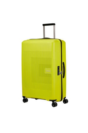 Wehkamp American Tourister trolley Aerostep 77 cm. limegroen aanbieding