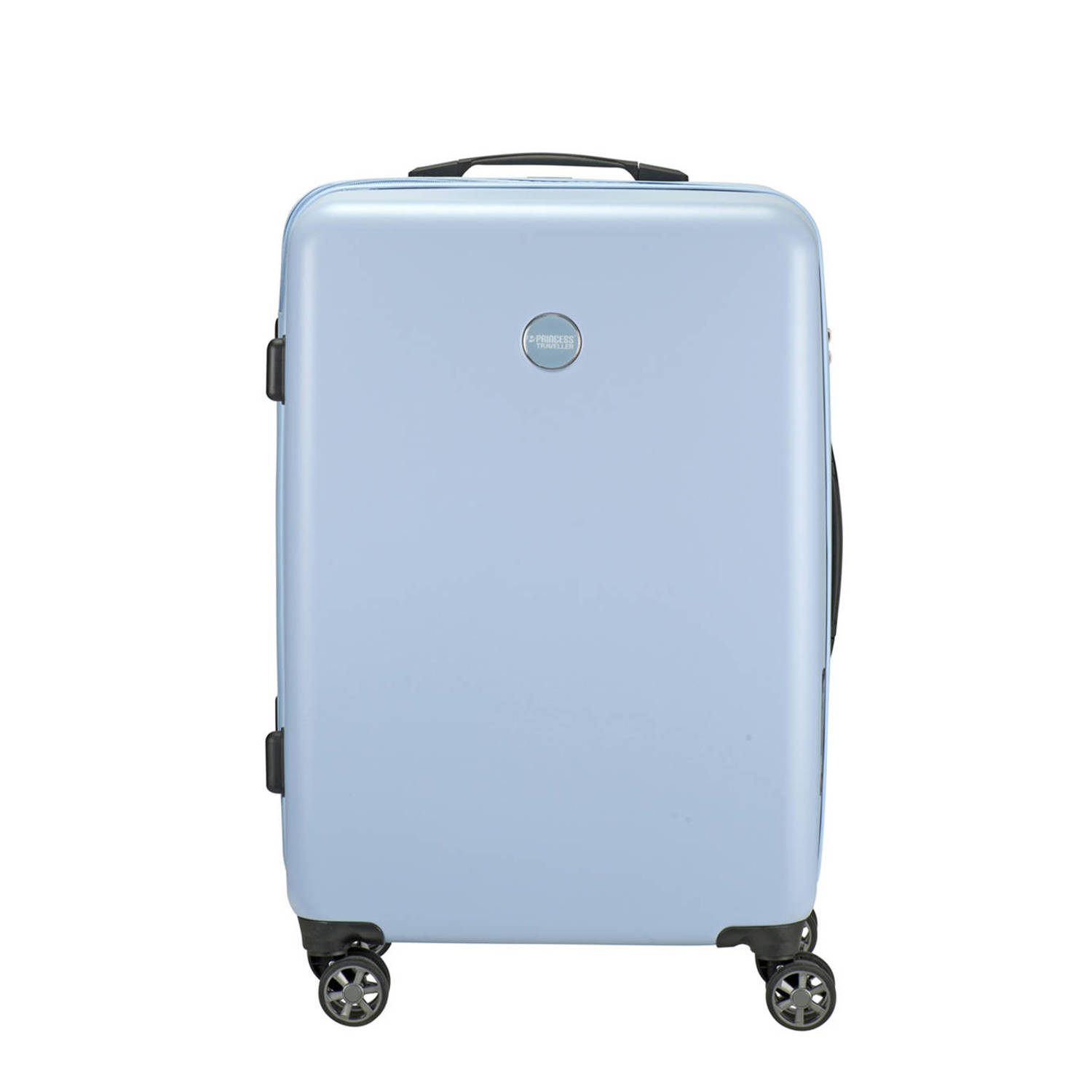 Princess Traveller trolley PT-01 Deluxe 67 cm. lichtblauw