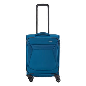 trolley Chios 55 cm. blauw