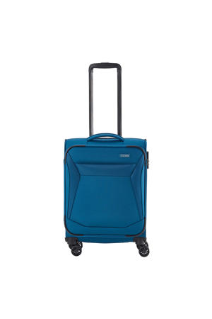 trolley Chios 55 cm. blauw