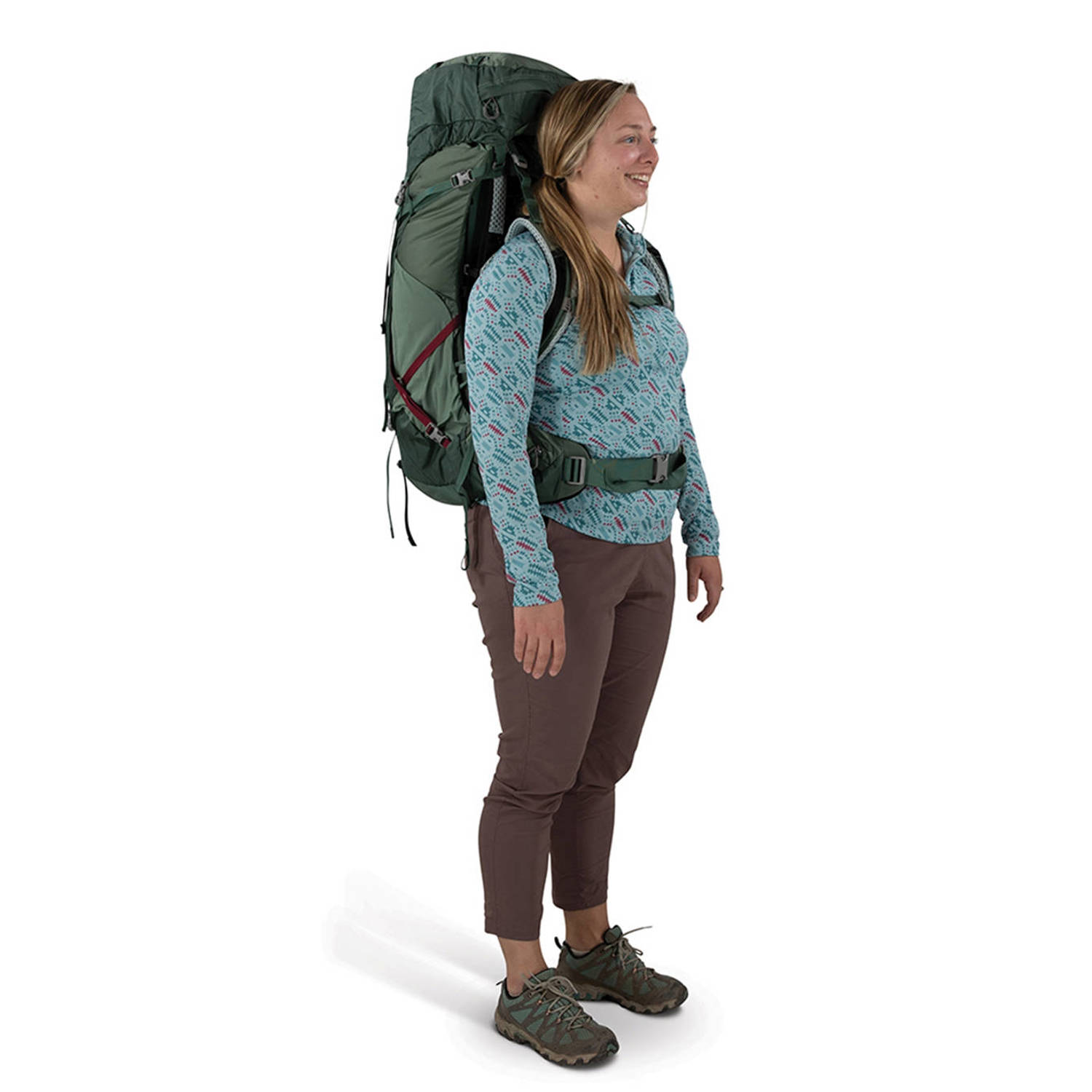 Osprey backpack Aura AG LT 65L WXS S groen