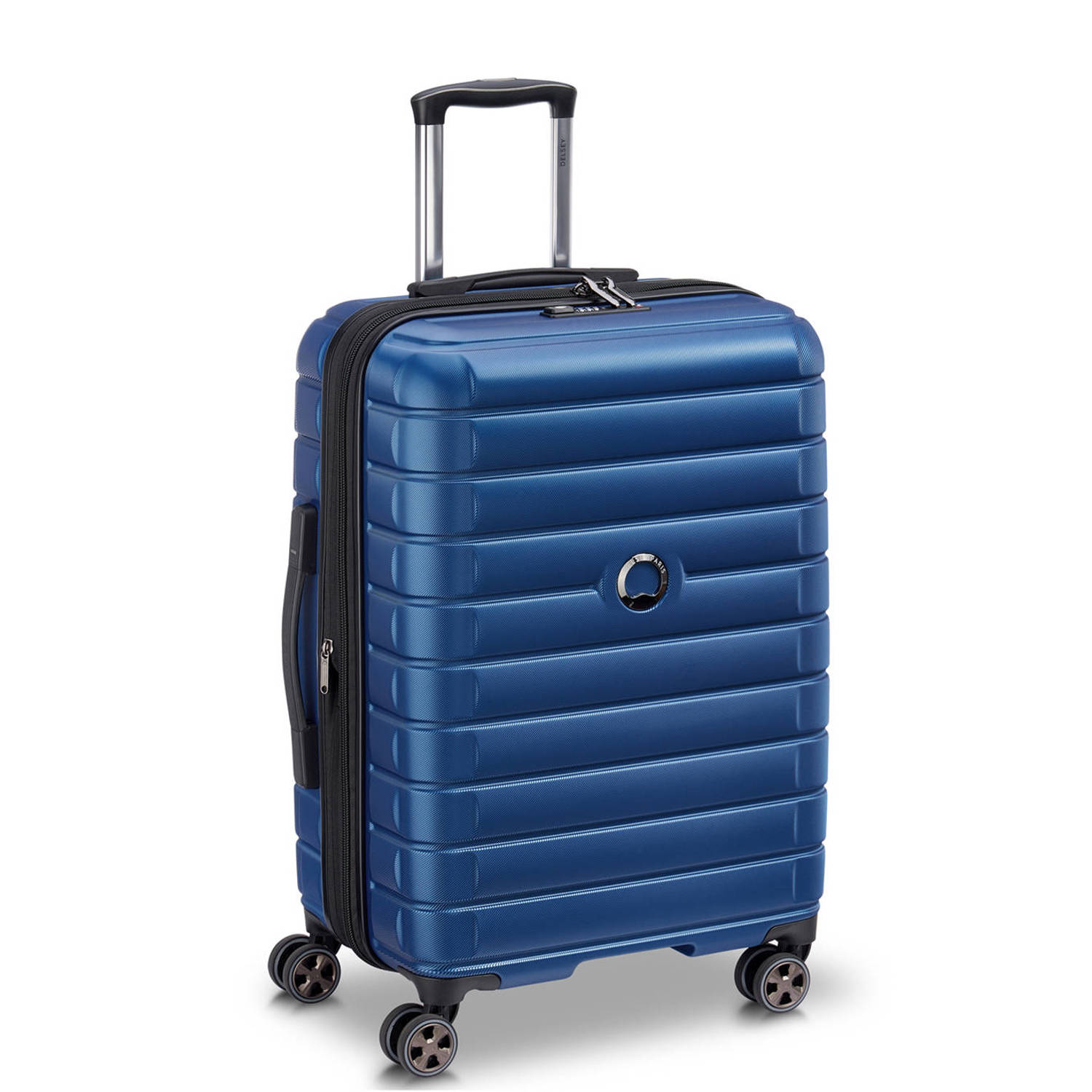 Delsey trolley Shadow 5.0 66 cm. Expandable blauw