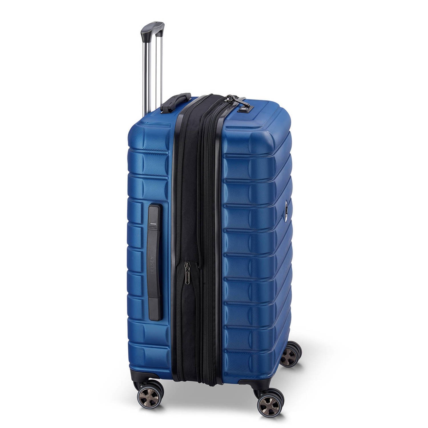 Delsey trolley Shadow 5.0 66 cm. Expandable blauw