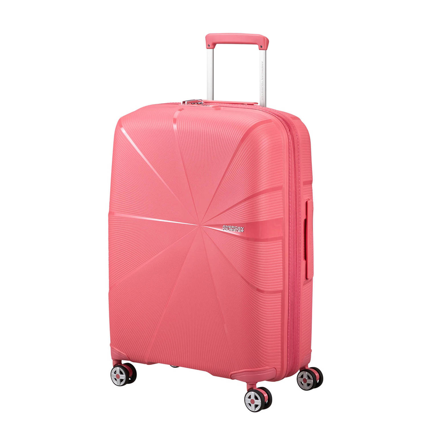 American Tourister trolley Starvibe 67 cm. Expandable roze