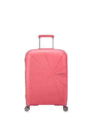 Wehkamp American Tourister trolley Starvibe 67 cm. Expandable roze aanbieding