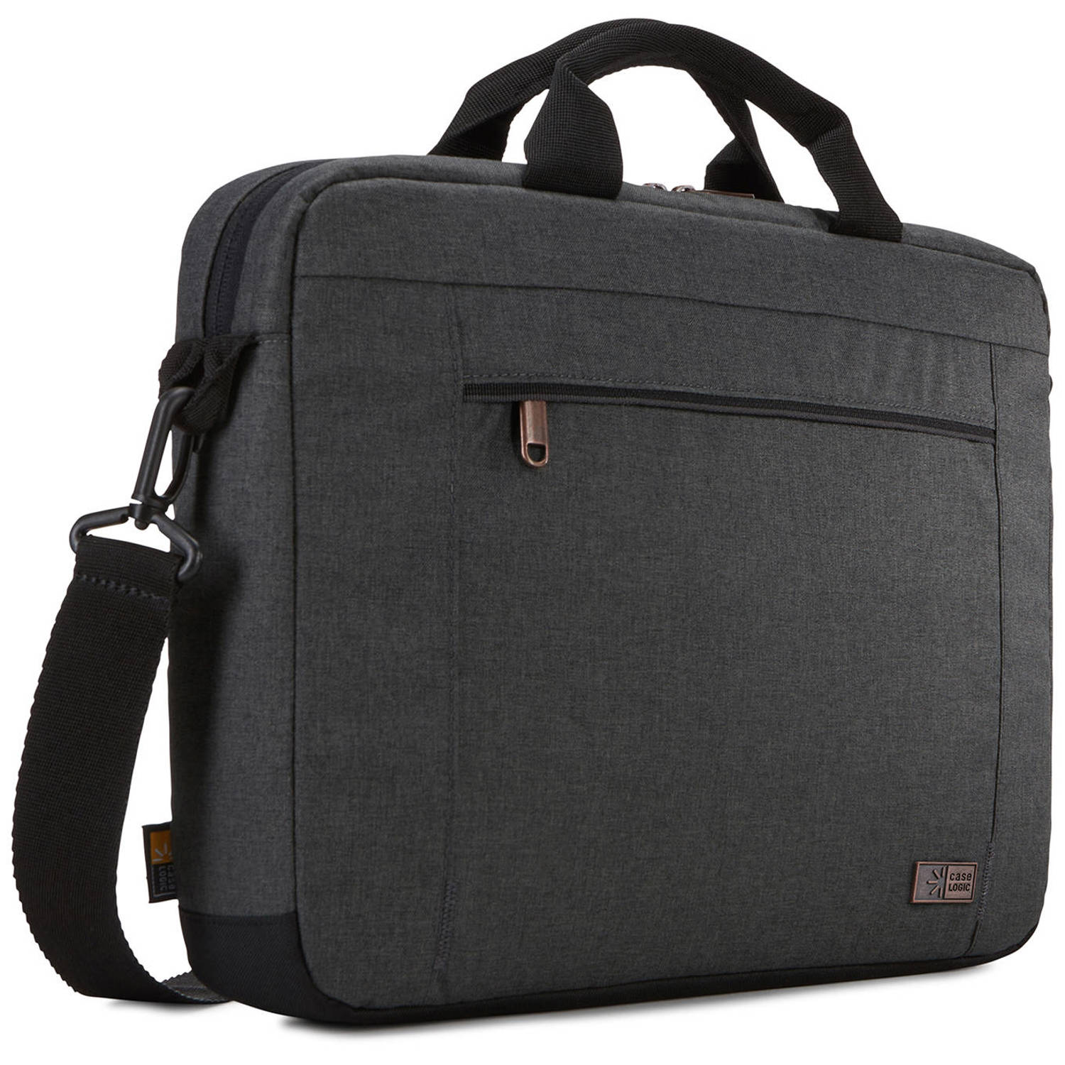 Case Logic 14 inch laptoptas Era Attaché donkergrijs