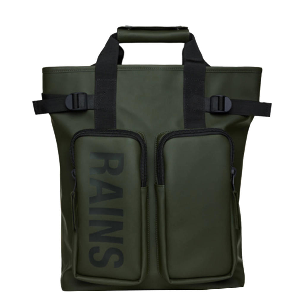 Rains rugzak Texel Tote W3 kaki