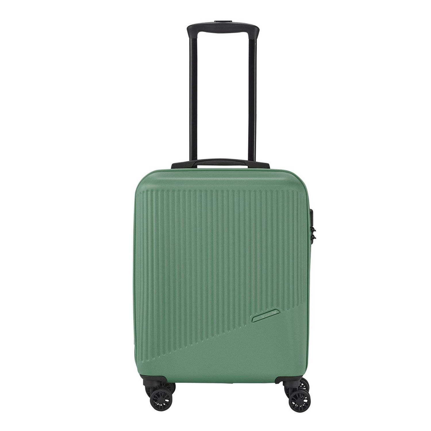 Travelite trolley Bali 55 cm. groen