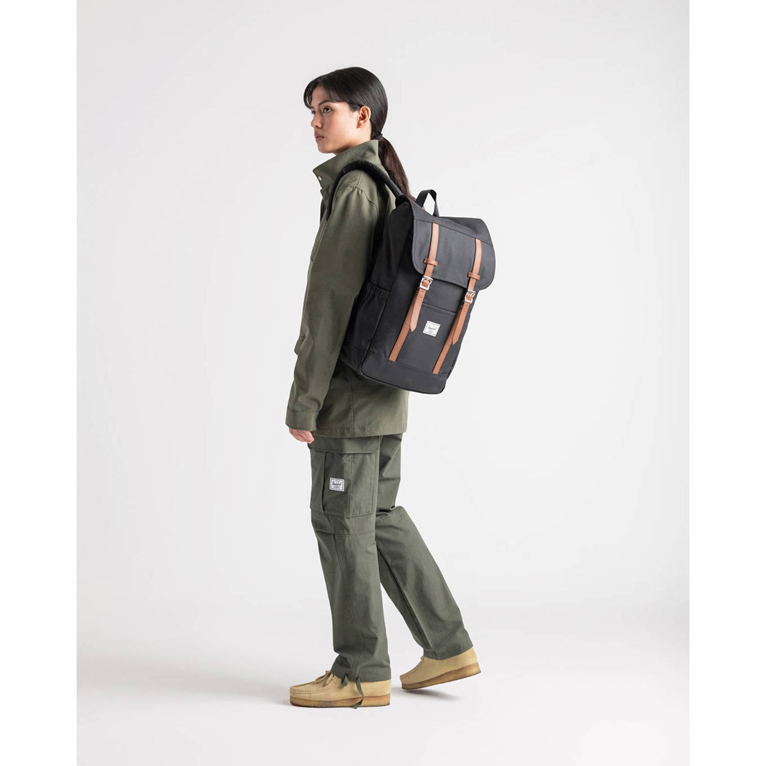 Herschel Zwarte tassen voor elke gelegenheid Black Heren
