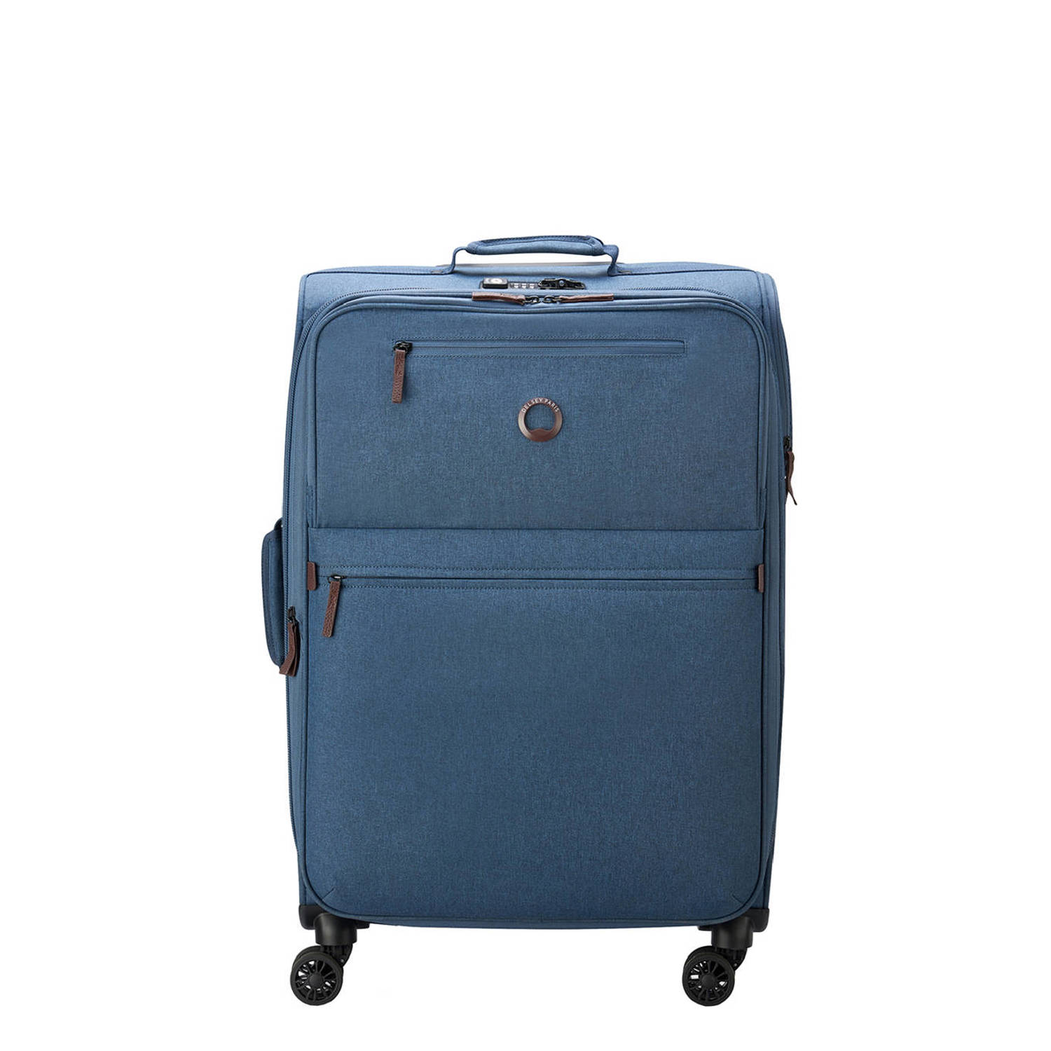 Delsey trolley Maubert 2.0 70 cm. Expandable blauw