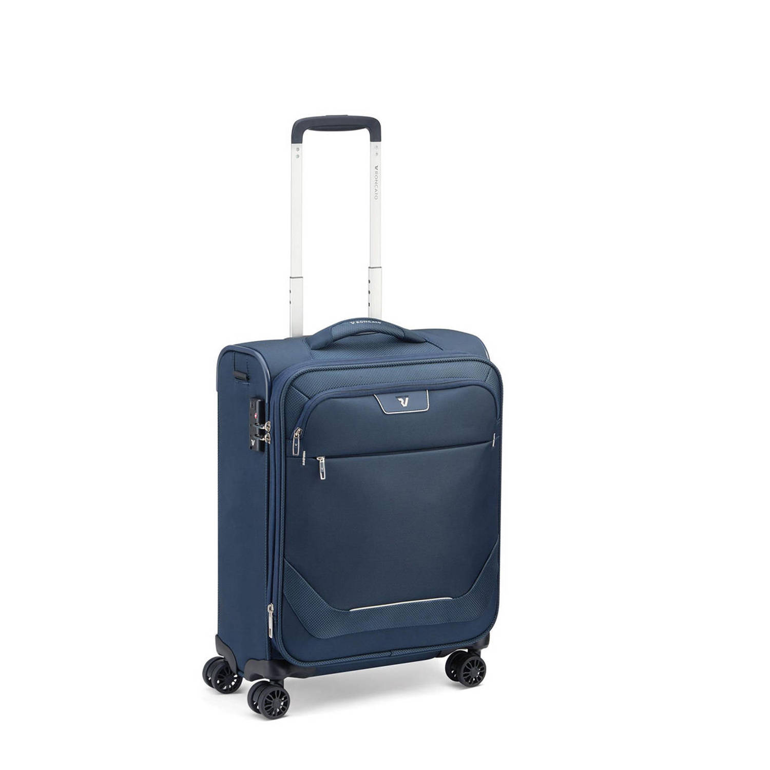 Roncato trolley Joy 55 cm. Expandable donkerblauw