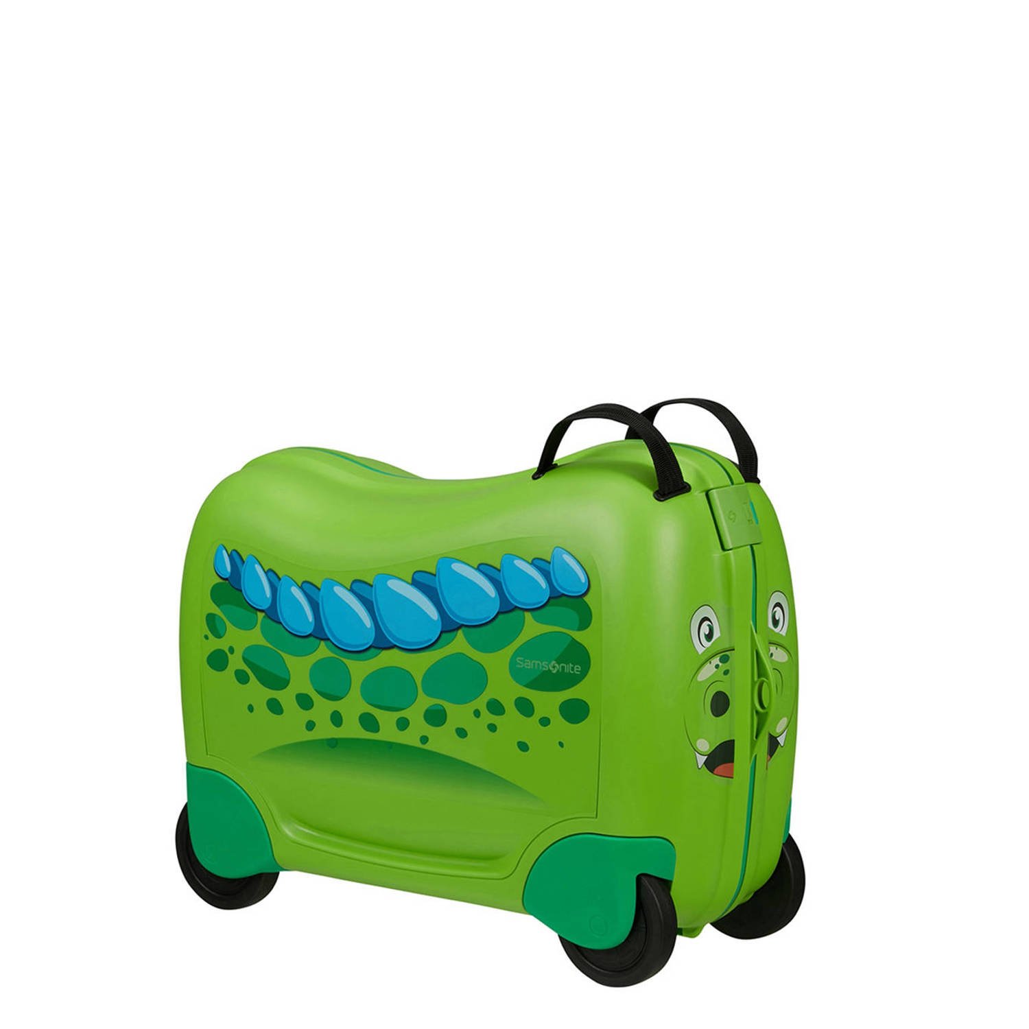 Samsonite Kinderkoffer DREAM2GO DINOSAUR D. Kindertrolley kinderbagage handbagage om op te zitten en te trekken