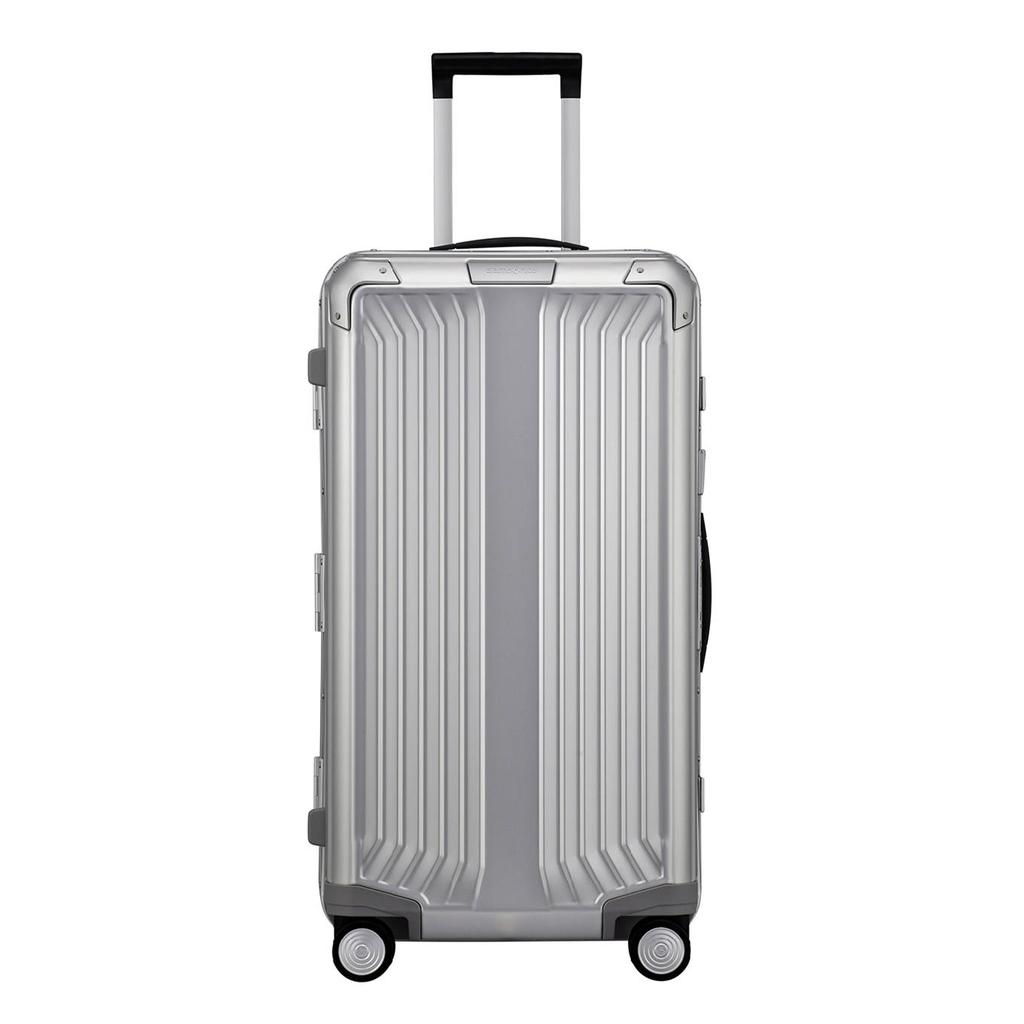 Samsonite trolley Lite-Box Alu 74 cm. zilverkleurig