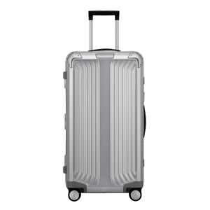 trolley Lite-Box Alu 74 cm. zilverkleurig