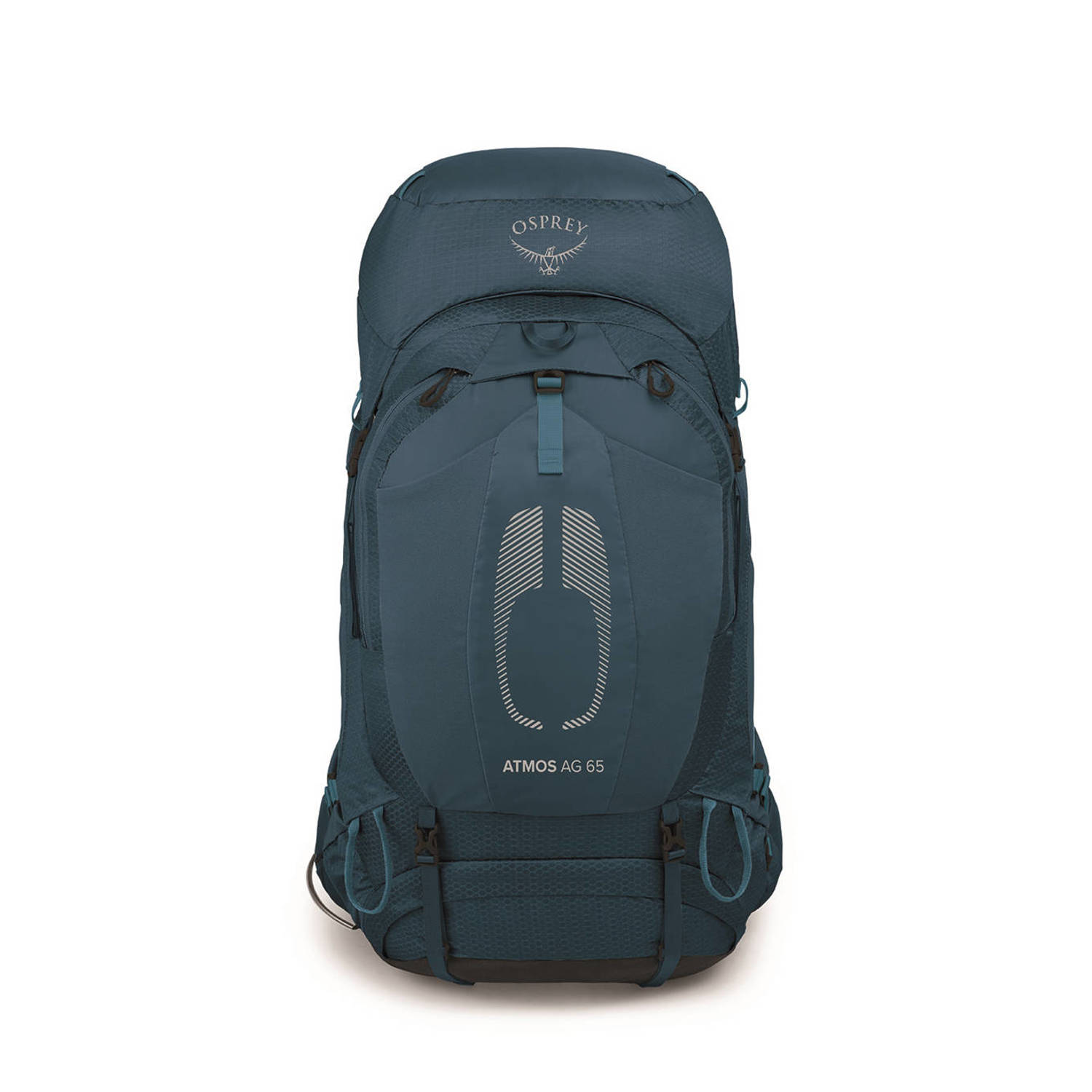 Osprey backpack Atmos AG 65L L XL donkerblauw