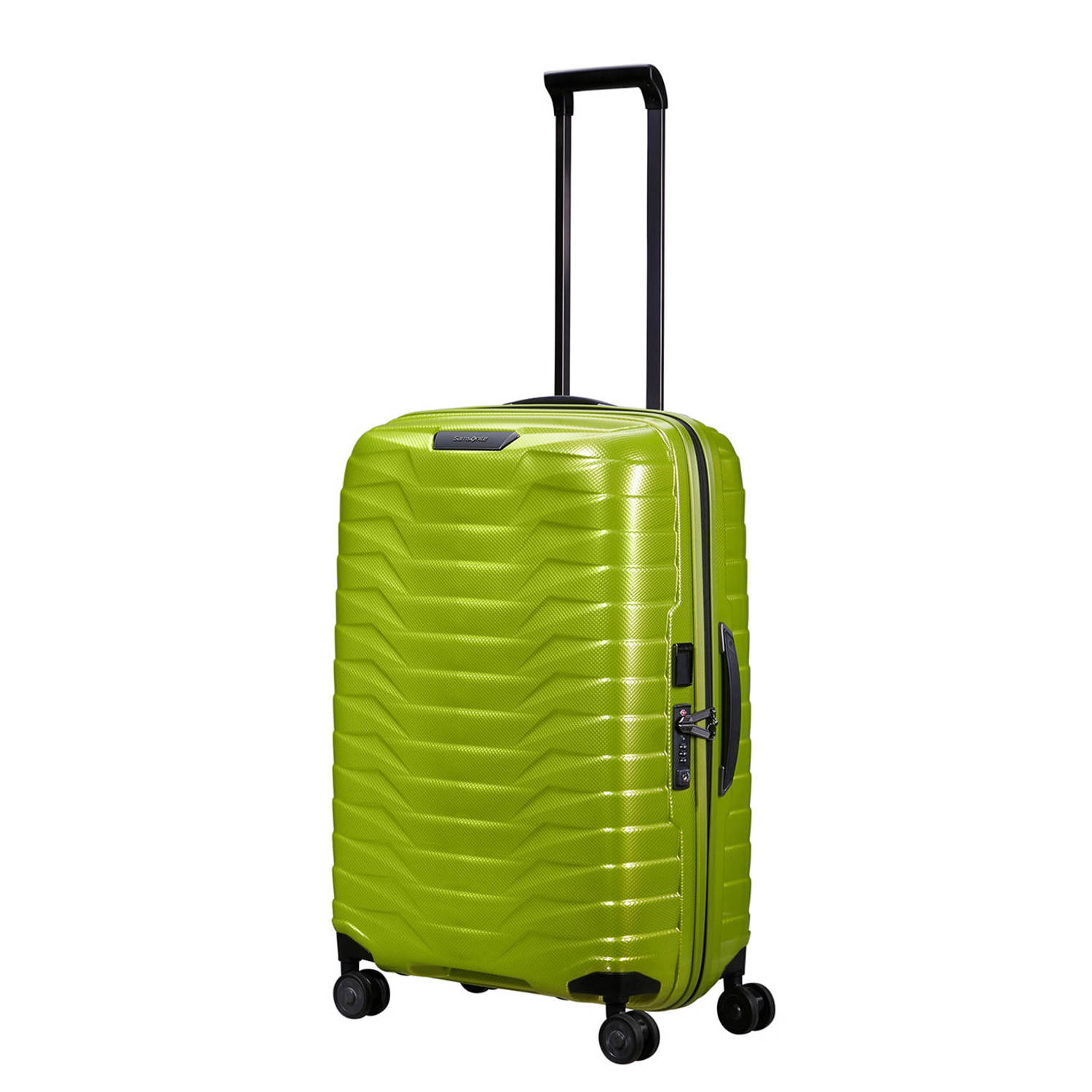 Samsonite trolley Proxis 69 cm. limegroen