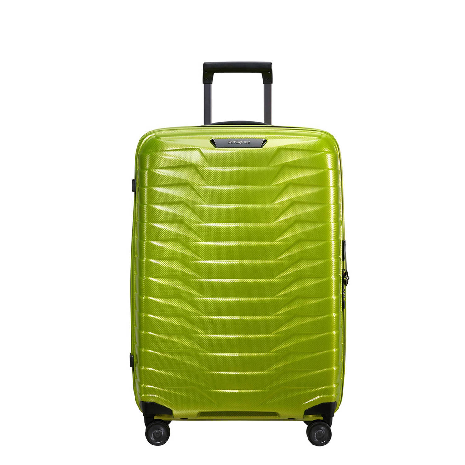 Samsonite trolley Proxis 69 cm. limegroen