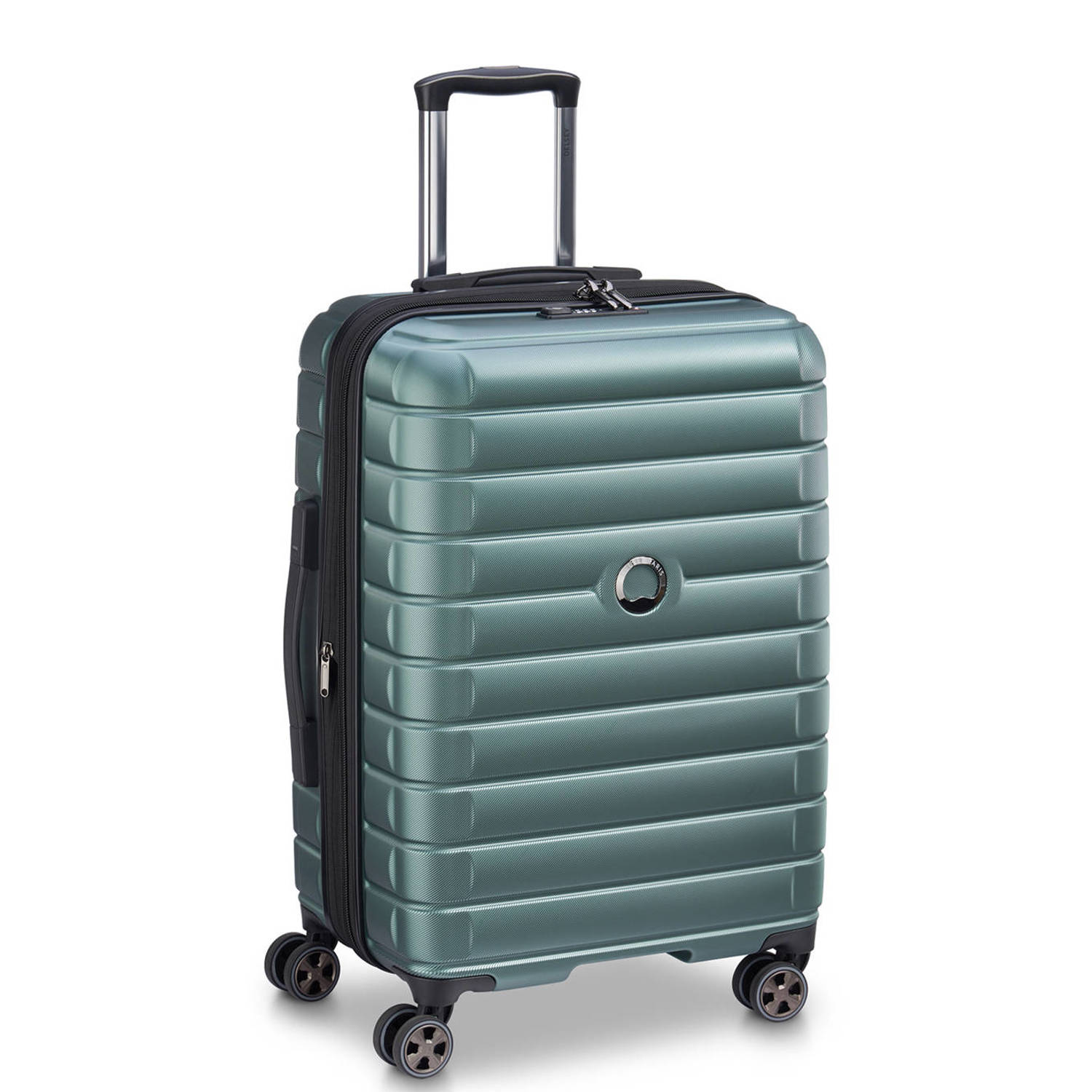 Delsey trolley Shadow 5.0 66 cm. Expandable groen