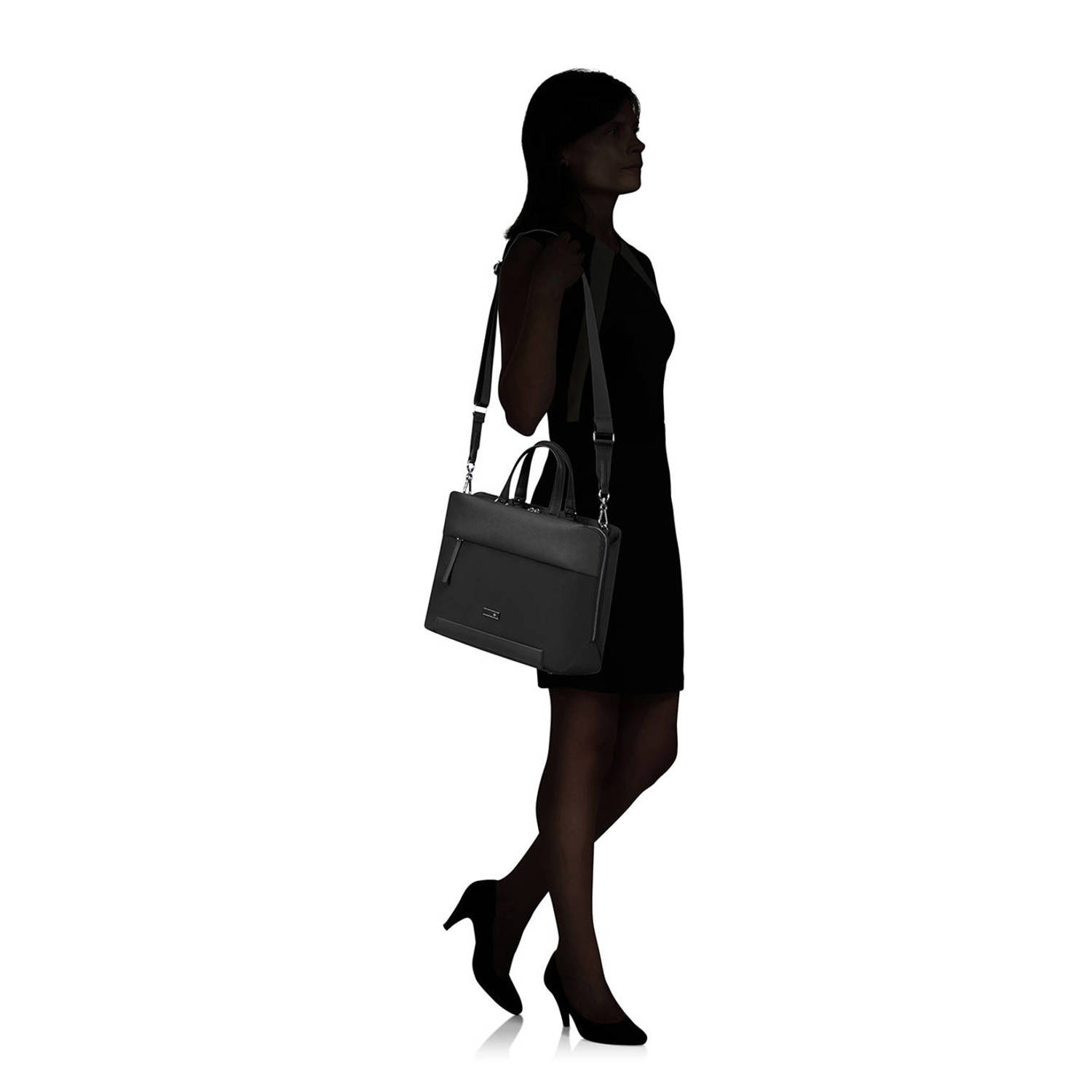 Samsonite 14.1 inch laptoptas Zalia 3.0 zwart