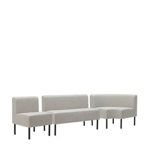 modulaire eetkamerbank (set van 3) 265 cm