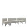 House Doctor modulaire eetkamerbank (set van 3)  265 cm