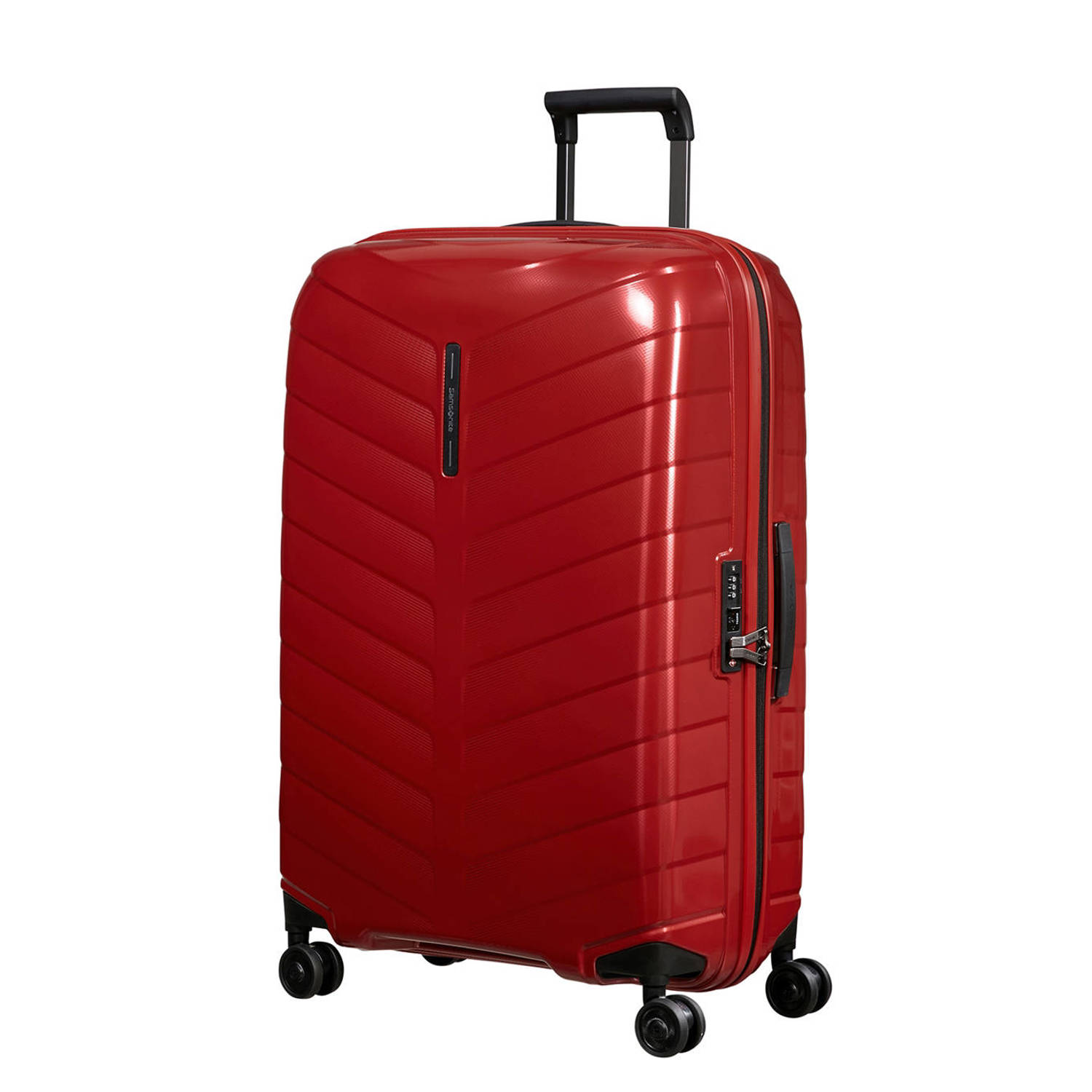 Samsonite trolley Attrix 75 cm. rood