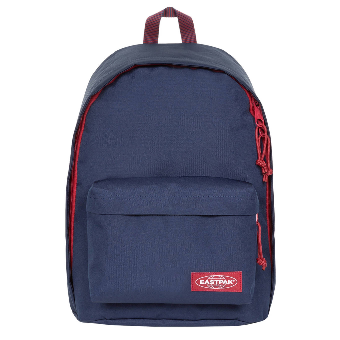 Eastpak rugzak Out of Office kontrast stripe navy wehkamp