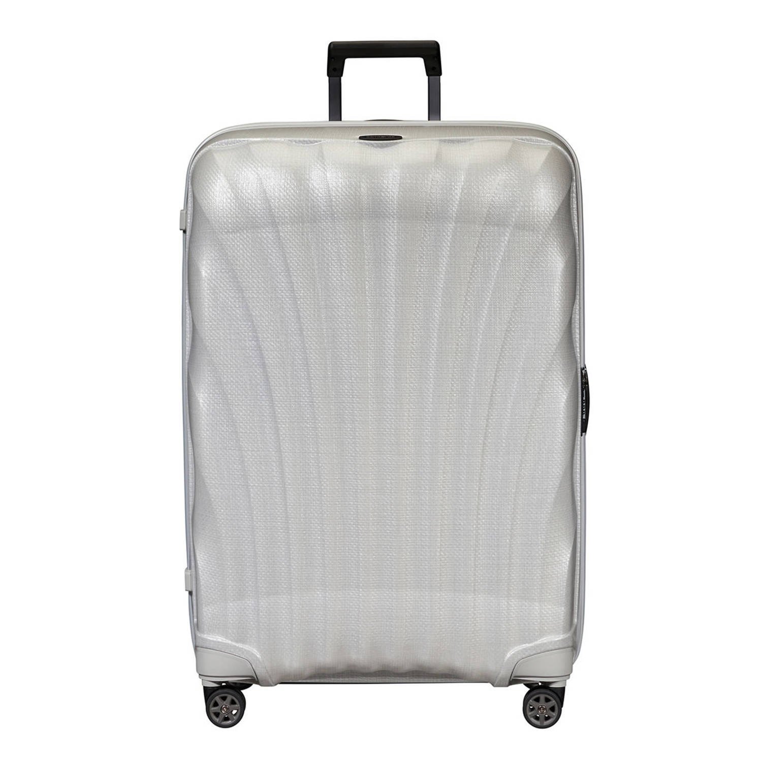 Samsonite trolley C-Lite 81 cm. wit