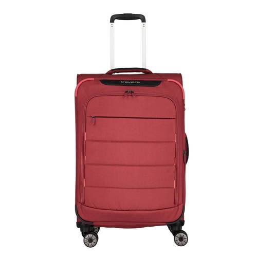 Travelite trolley Skaii 67 cm. Expandable rood afbeelding