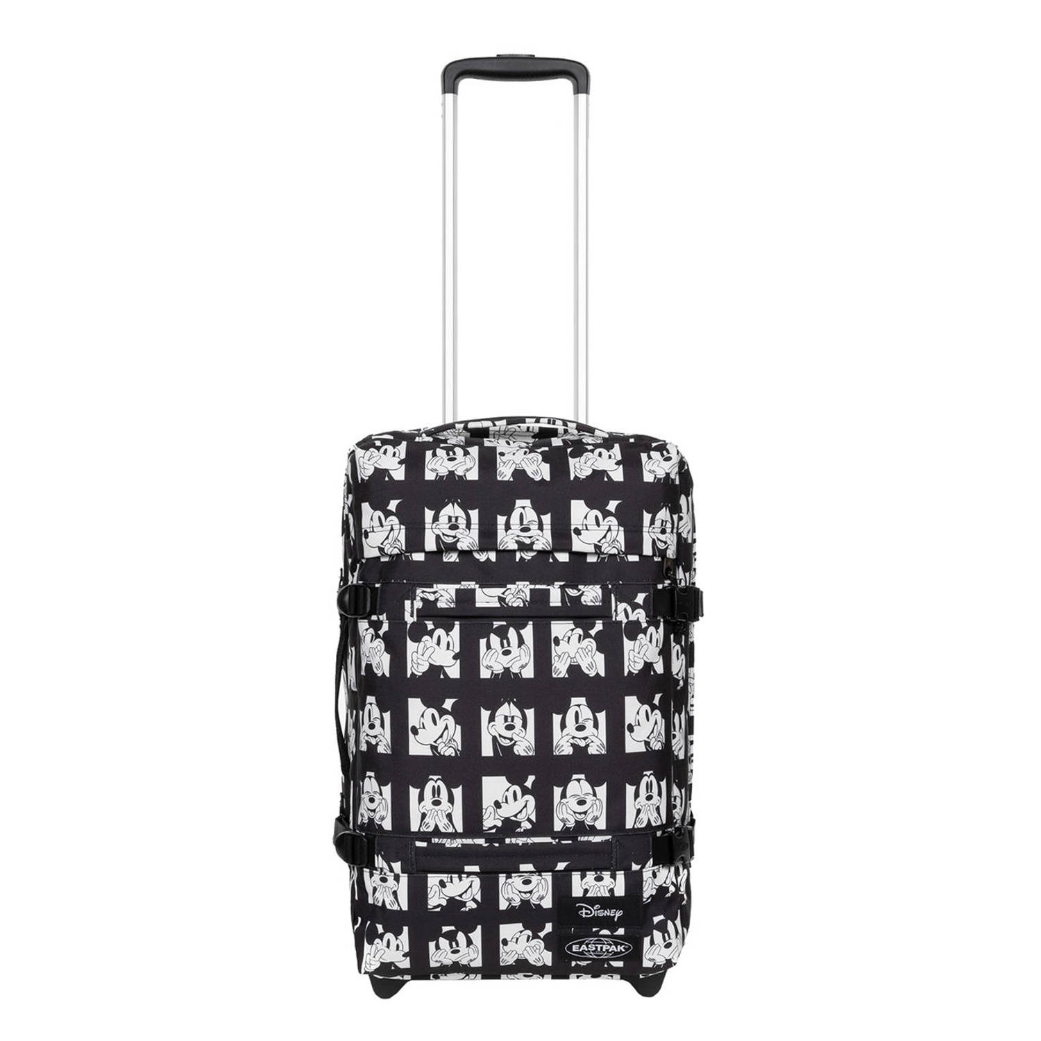 Eastpak Trolley Handbagage Tas met Twee Comparti ten en Geïntegreerd Slot en Aluminium Structuur Multicolor Unisex