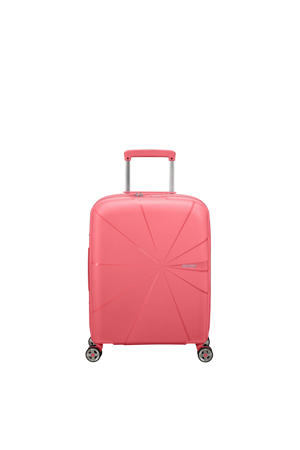 Wehkamp American Tourister trolley Starvibe 55 cm. Expandable roze aanbieding