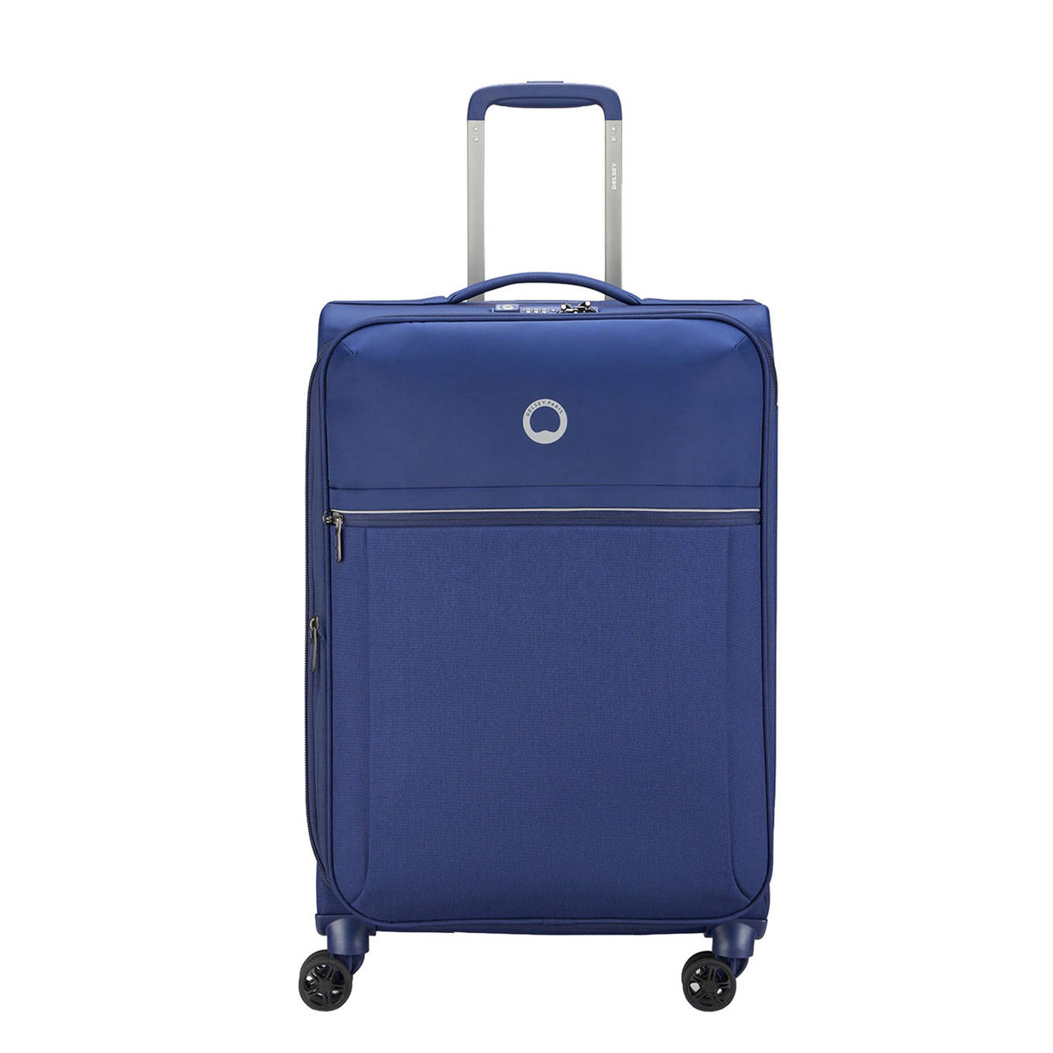 Delsey trolley Brochant 2.0 67 cm. Expandable blauw