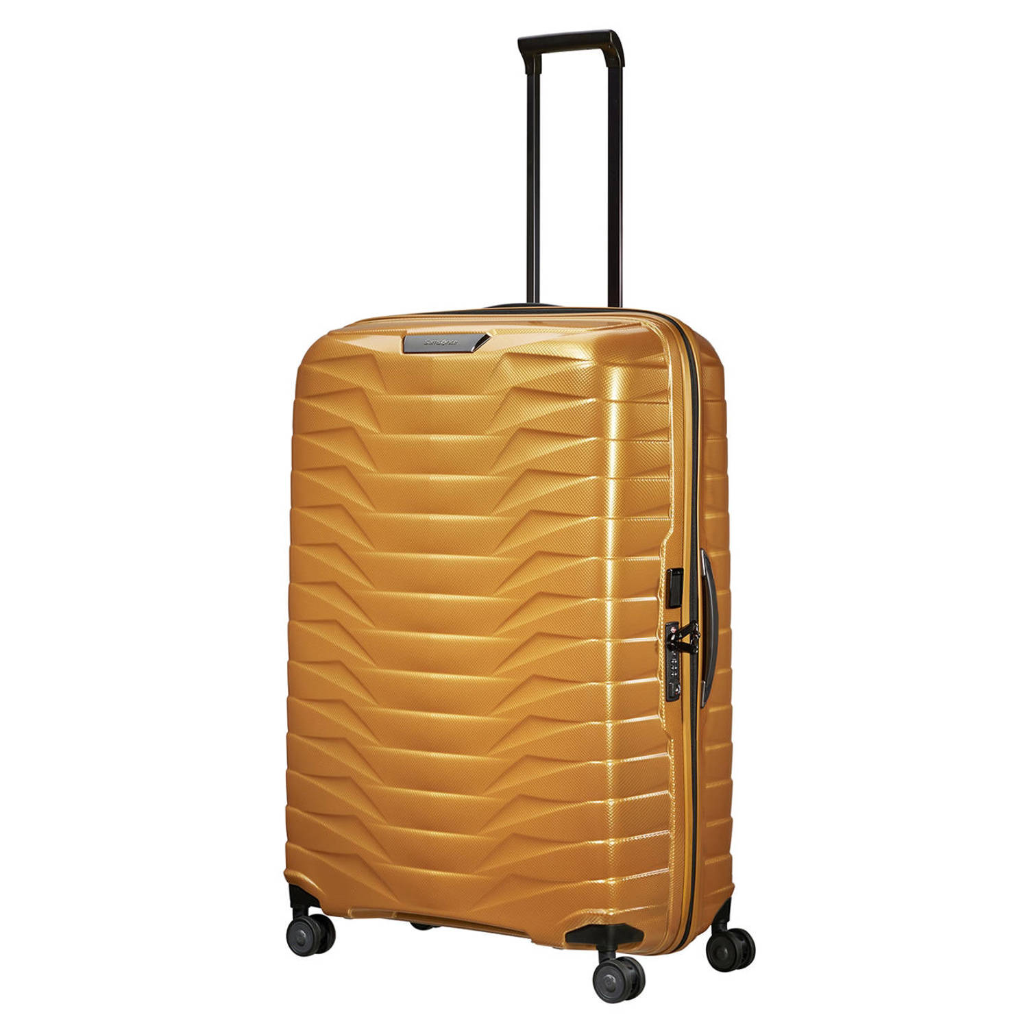 Samsonite trolley Proxis 86 cm. goudkleurig