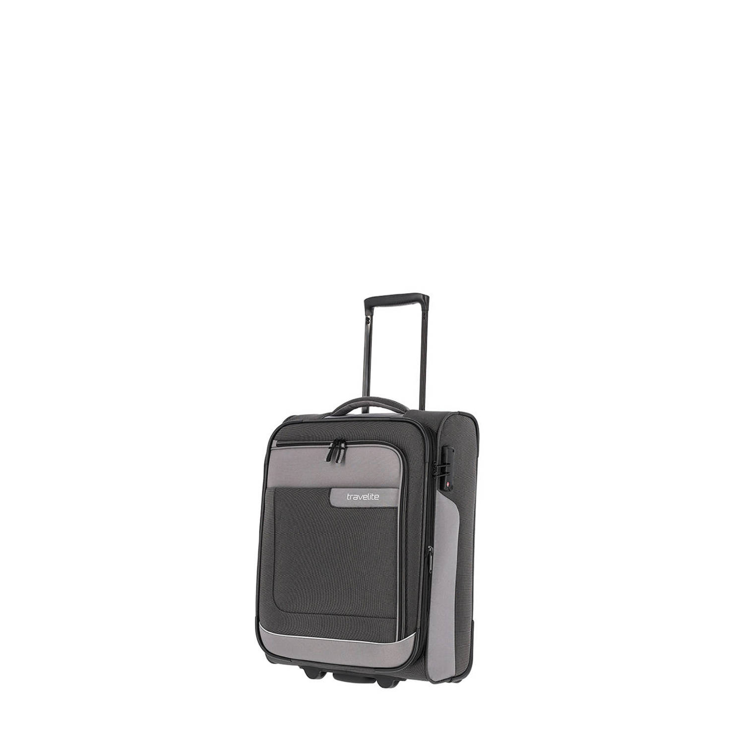 Travelite trolley Viia 55 cm. antraciet