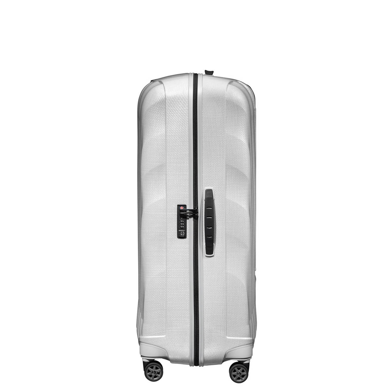 Samsonite trolley C-Lite 86 cm. wit