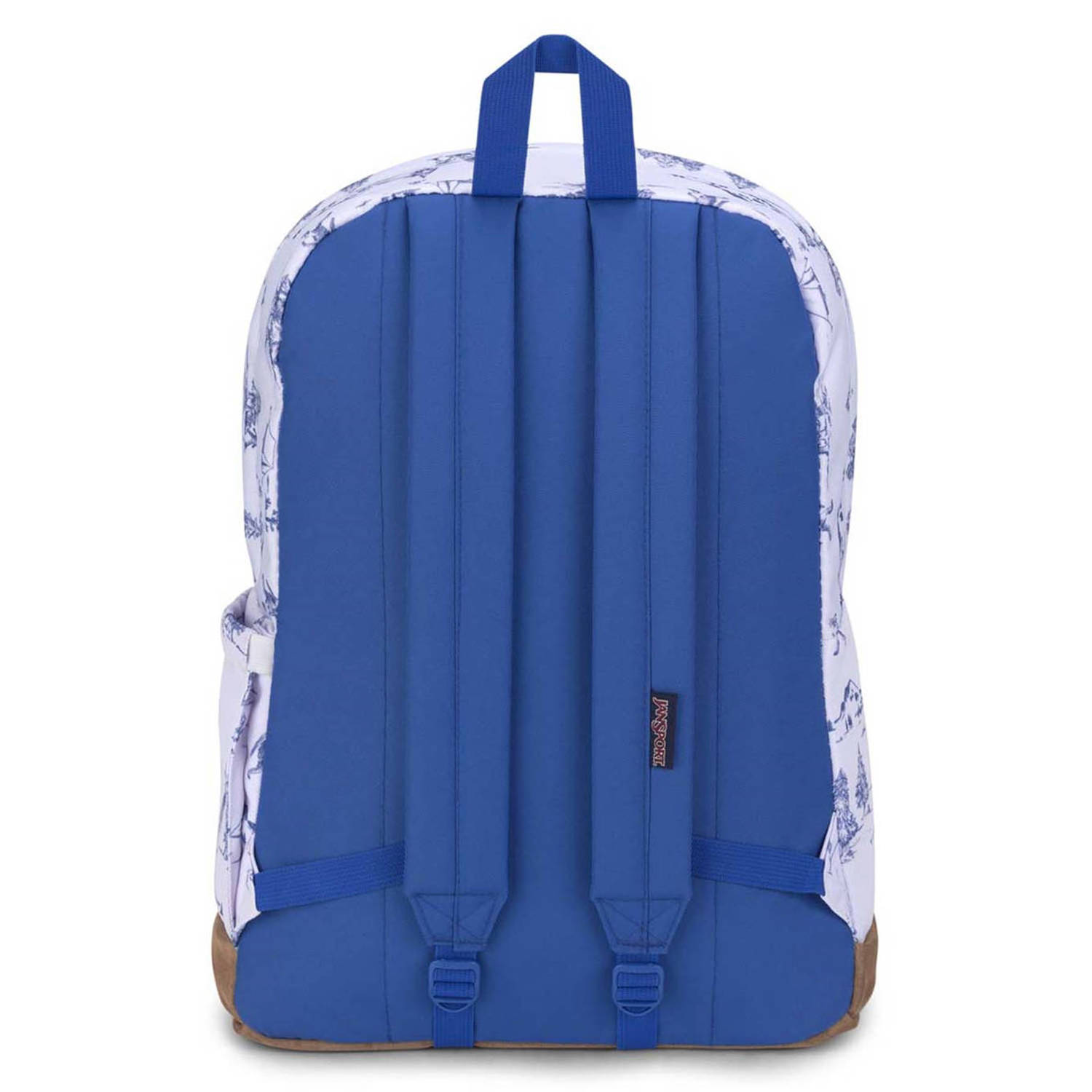 JanSport rugzak Right Pack wit blauw