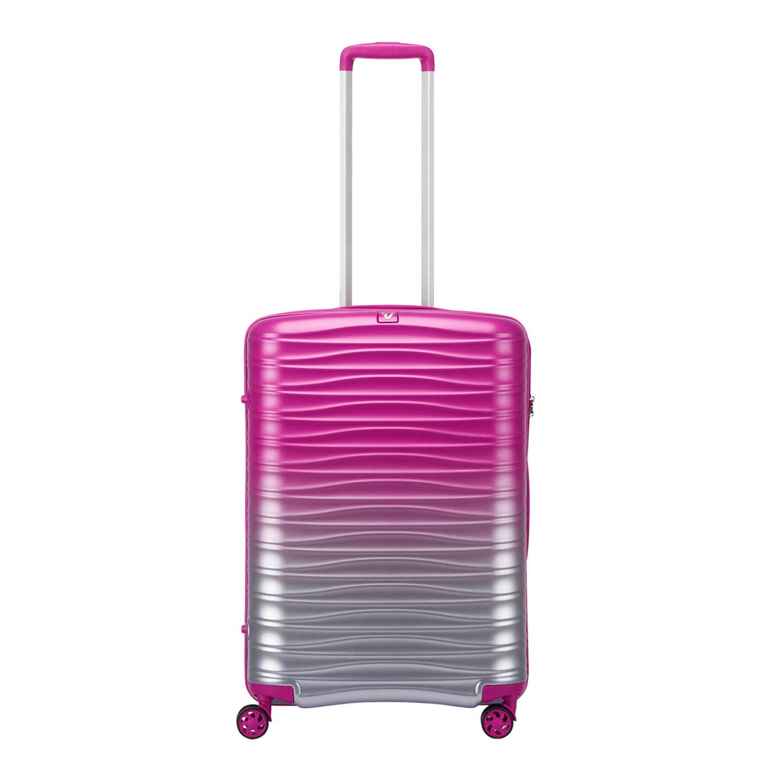 Roncato trolley Wave Spot Expandable 55 cm. roze