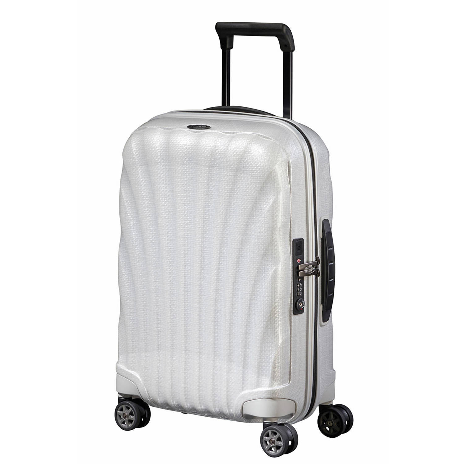 Samsonite trolley C-Lite 55 cm. ecru