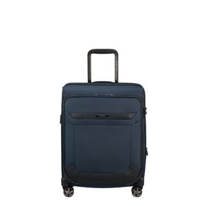 trolley Pro-DLX 6 55 cm. Expandable donkerblauw
