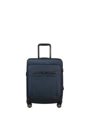 trolley Pro-DLX 6 55 cm. Expandable donkerblauw