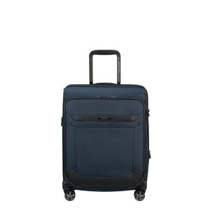 trolley Pro-DLX 6 55 cm. Expandable donkerblauw