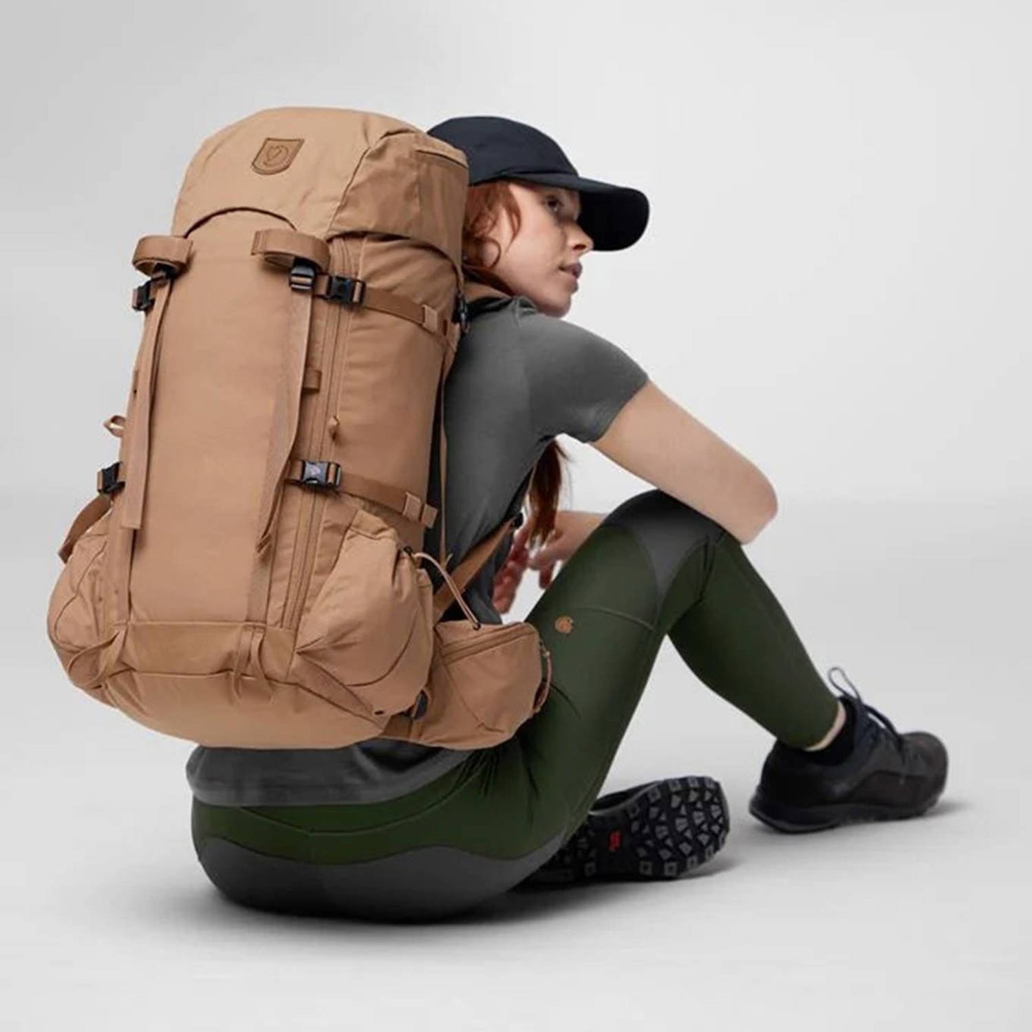Fjällräven backpack Kajka 35 M L bruin
