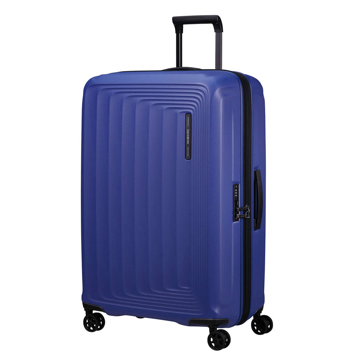 Samsonite trolley Nuon 75 cm. Expandable blauw
