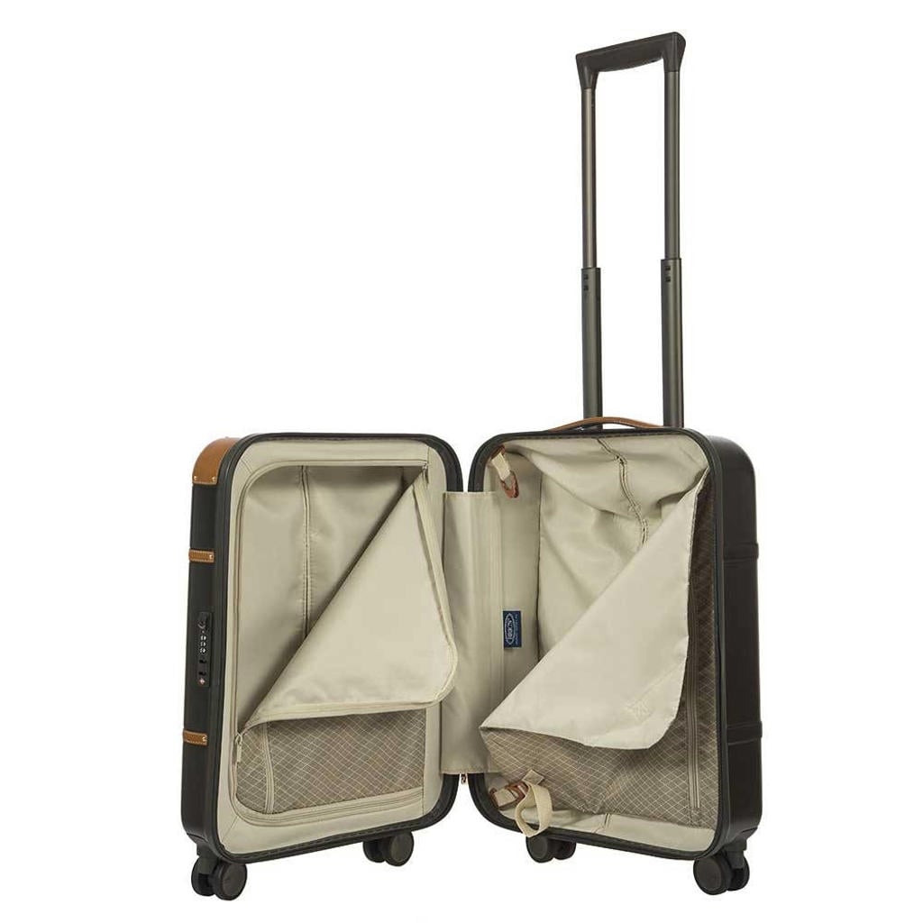 Bric's Trolley handbagage koffer 55 cm olive | 017554-Groen Bric's Trolley handbagage koffer 55 cm olive | 017554-Groen