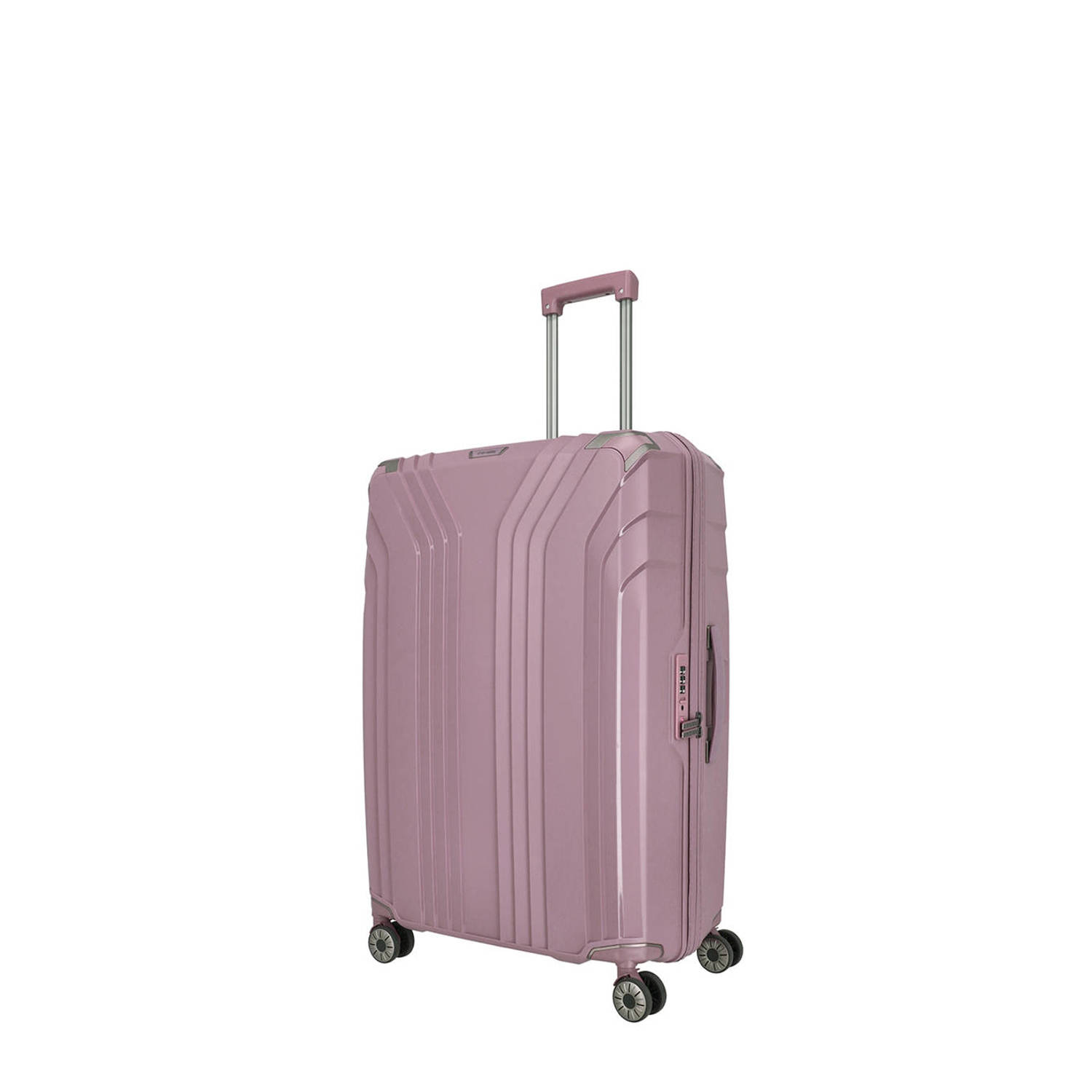 Travelite trolley Elvaa 77 cm. roze