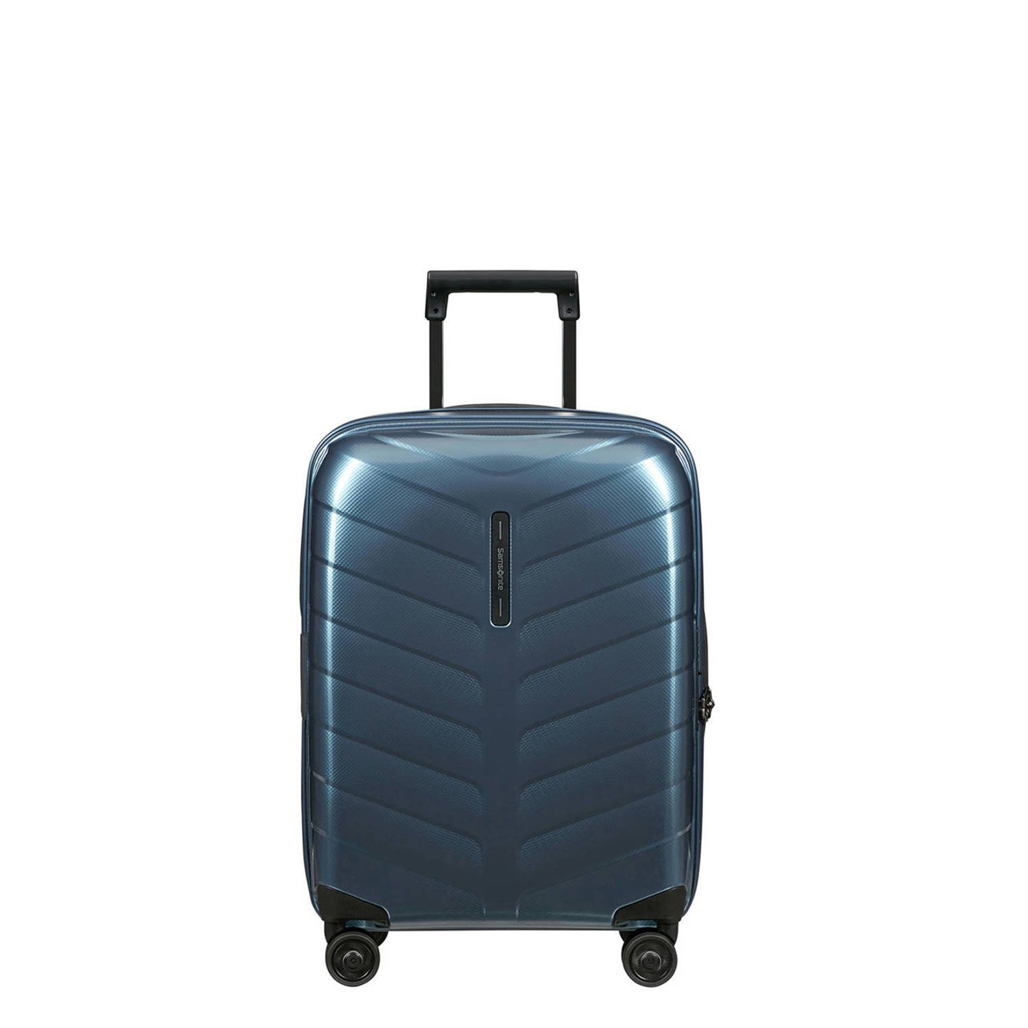 Samsonite trolley Attrix 55 cm. Expandable blauw