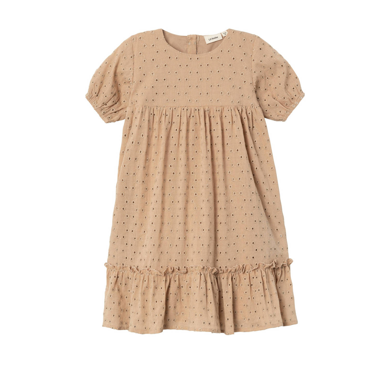 LIL' ATELIER Meisjes Jurken Nmffang Ss Loose Dress Lichtroze